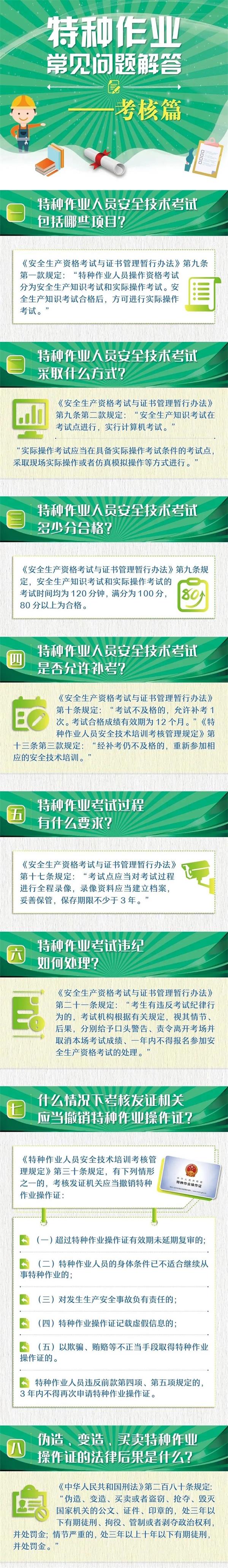 特種作業(yè)常見問題解答—考核篇(圖1)